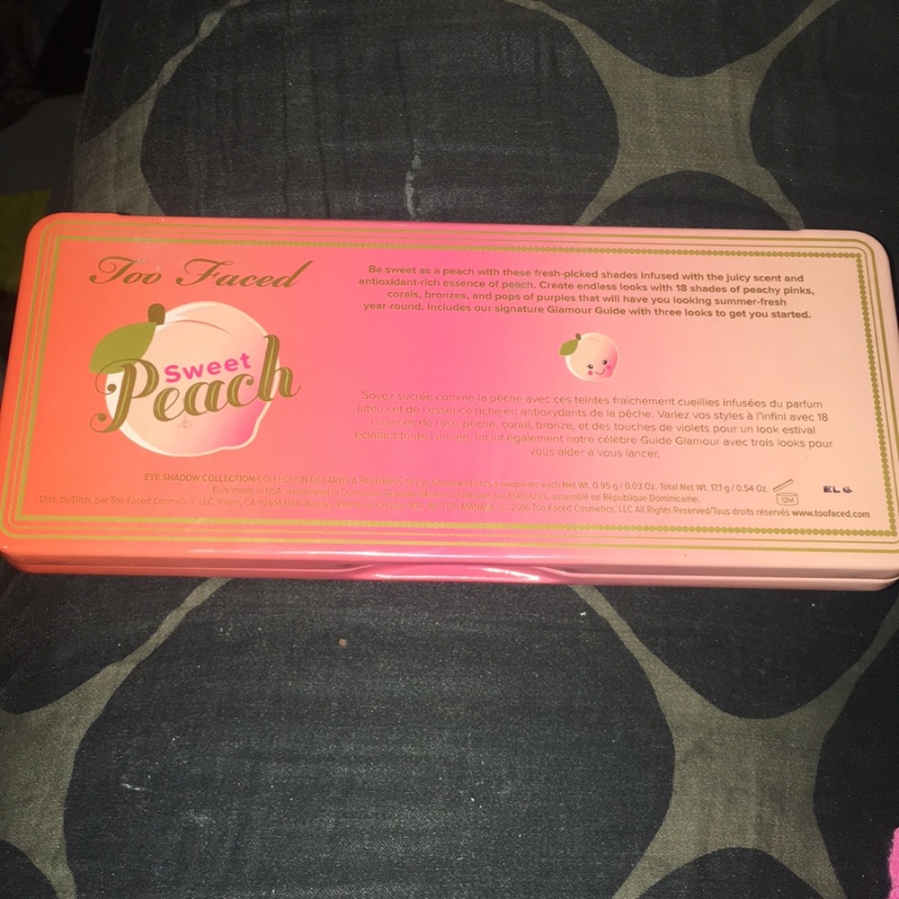 Too Faced Sweet Peach Palette & Lipstick!! - Picture 4 of 7